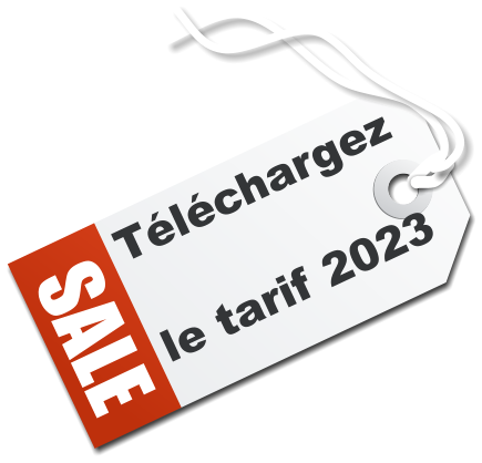 SALE Téléchargez le tarif 2023