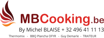 MBCooking.be By Michel BLAISE + 32 496 41 11 13 Thermomix   -   BBQ Plancha OFYR   -  Guy Demarle  -  TRAITEUR